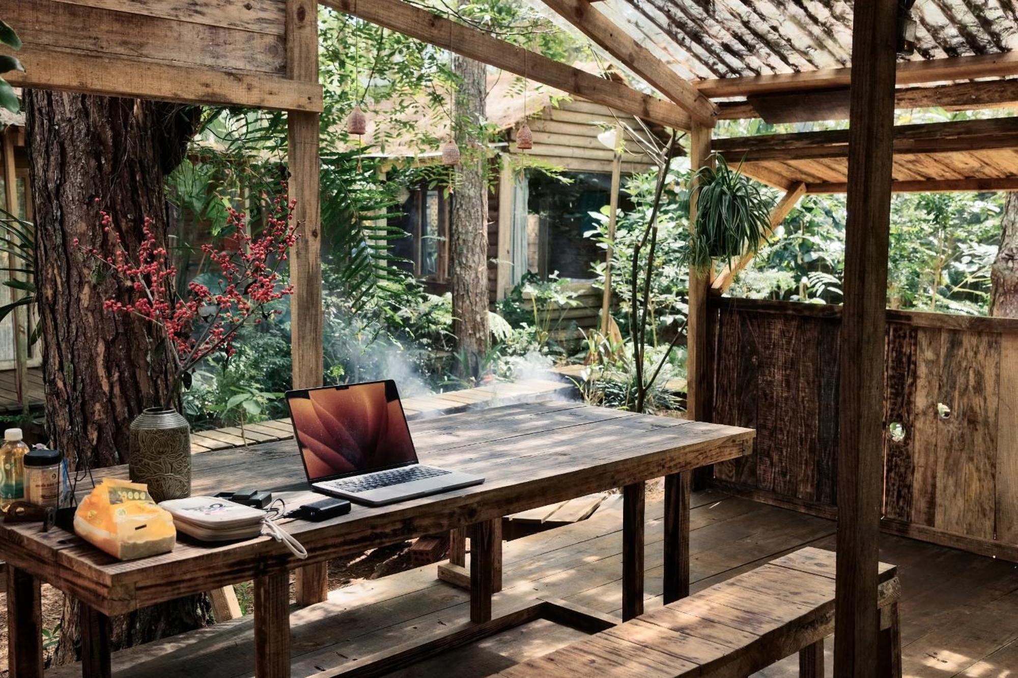 La Maison Homestay Mang Den Kon Tum Exterior foto
